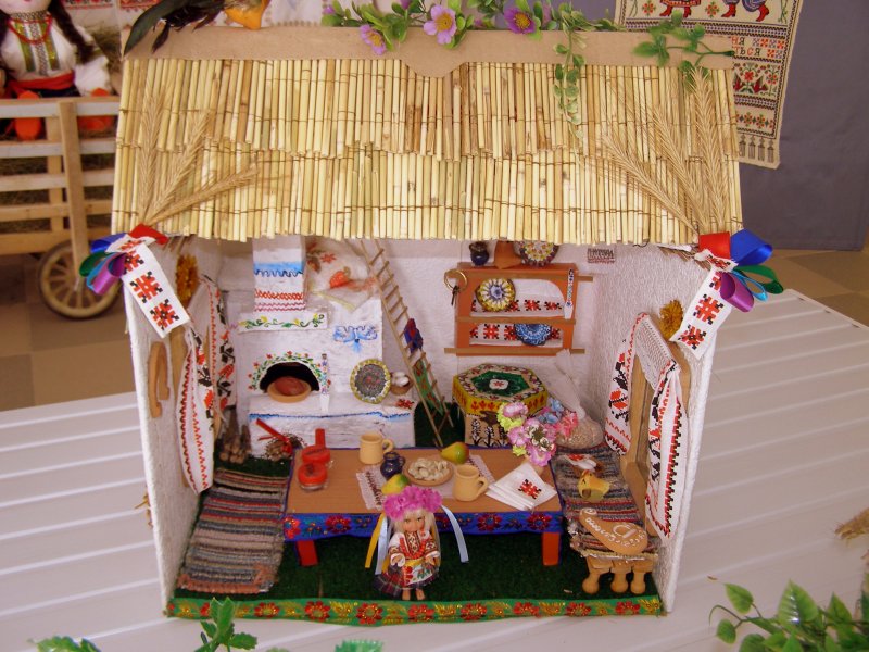 Домик домового поделка для детского сада