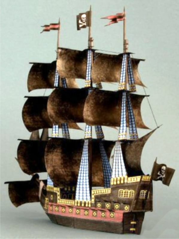 Бумажные модели кораблей