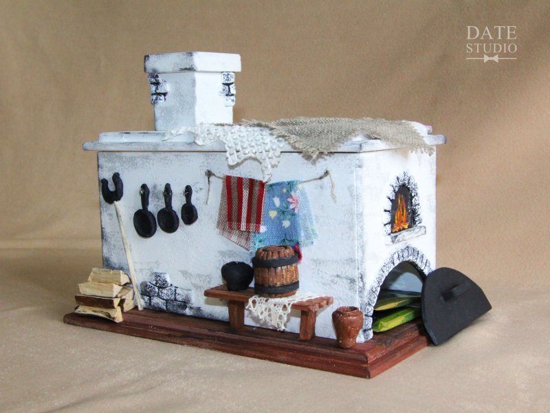 Woodcarver / чайный домик "печка"