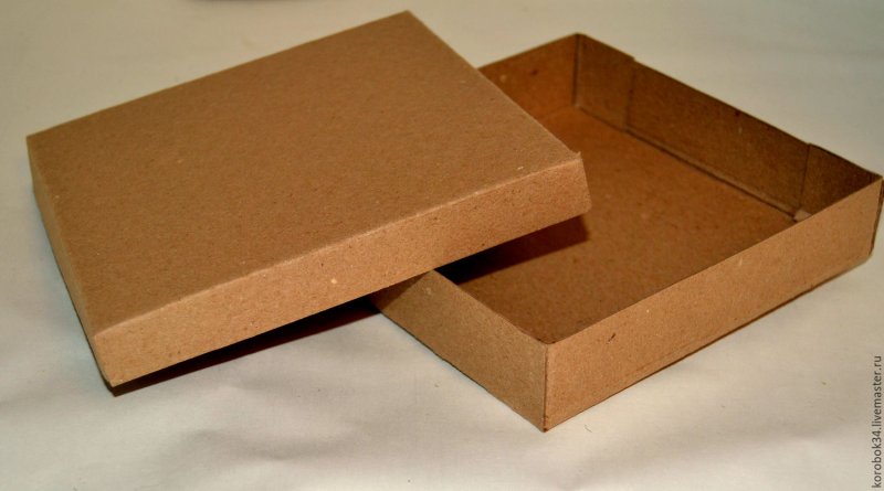 Плоские картонные коробки