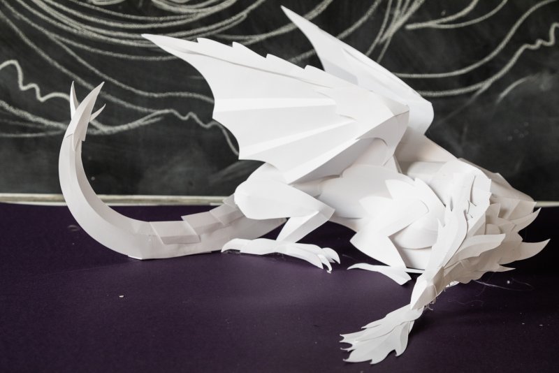 Китайский бумажный дракон