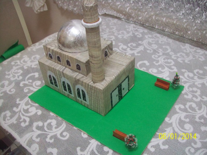 Мечеть своими руками поделка