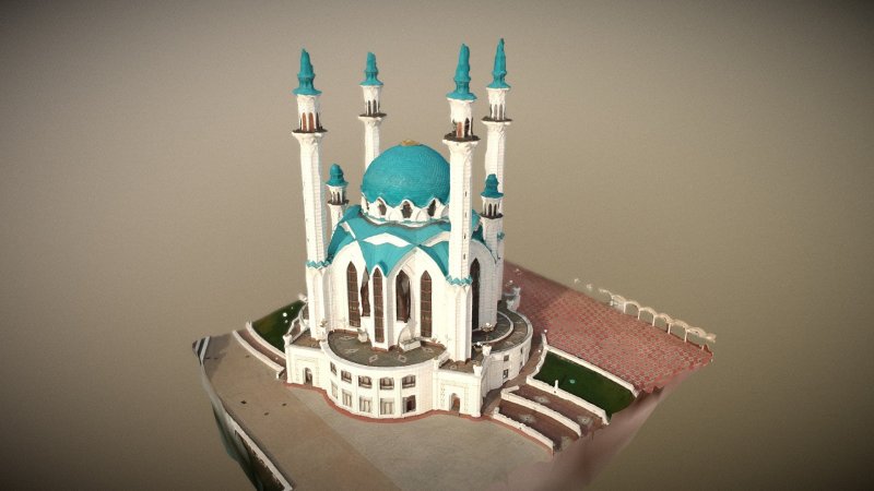 Модель мечети кул Шариф