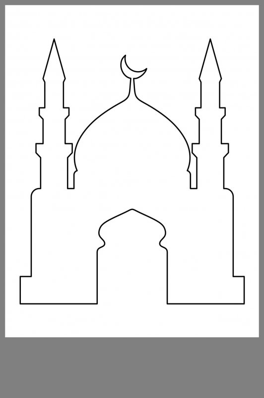 Мечеть контур