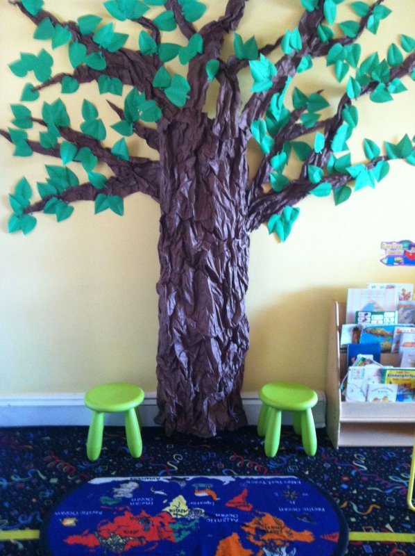Дерево декорация для детского сада