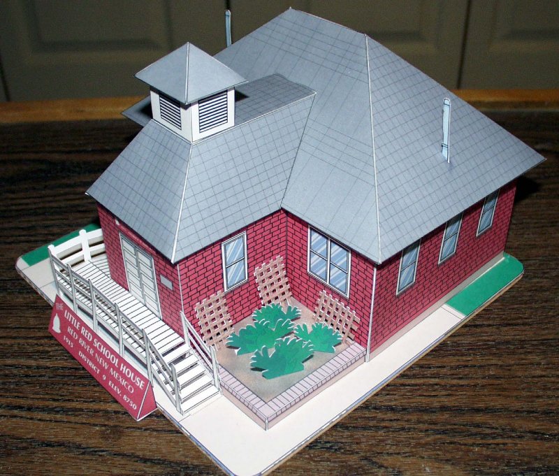 Моделирование домов из бумаги