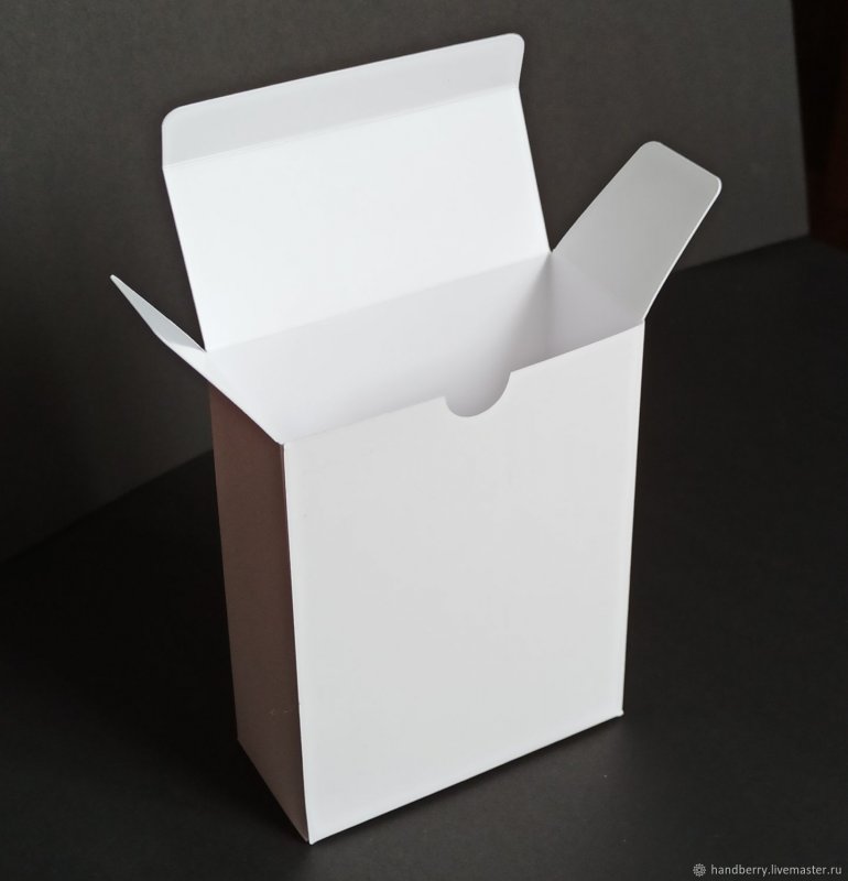 Коробка мелованный картон