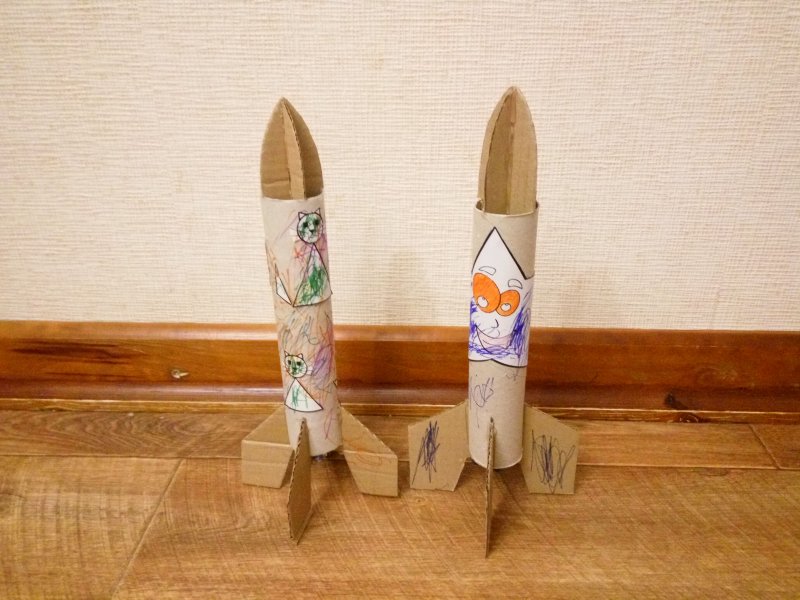 Макет космической ракеты в детский сад