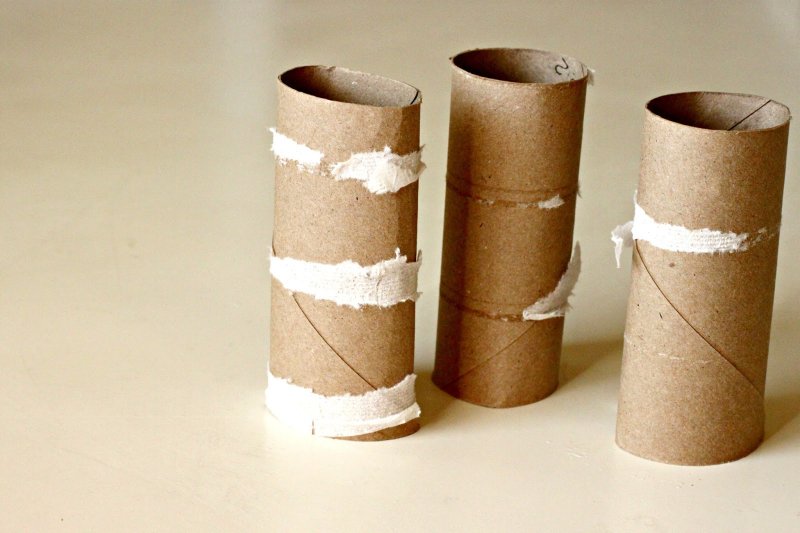 Тубус от туалетной бумаги