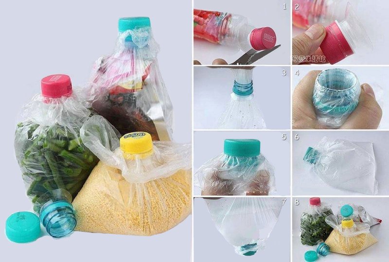 Пластиковые бутылки в быту