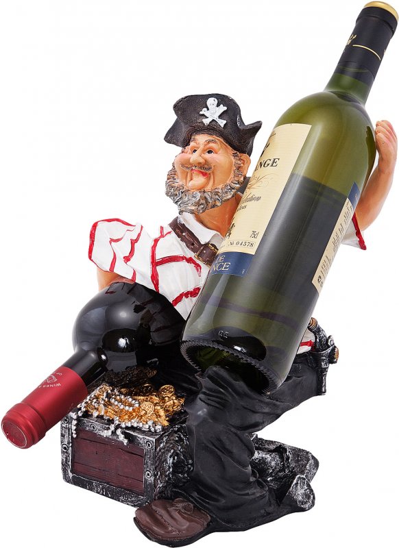 Подставка для вина пират