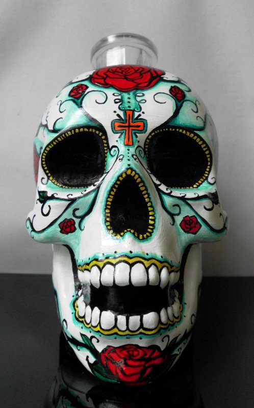 Мексиканские Раскрашенные черепа