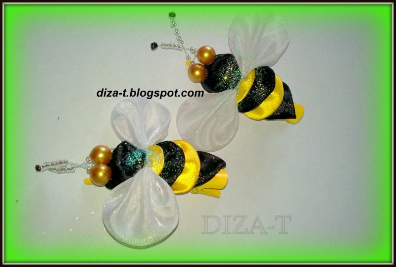 Пчелка канзаши