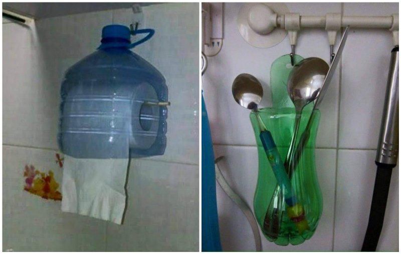 Пластиковые бутылки для кухни