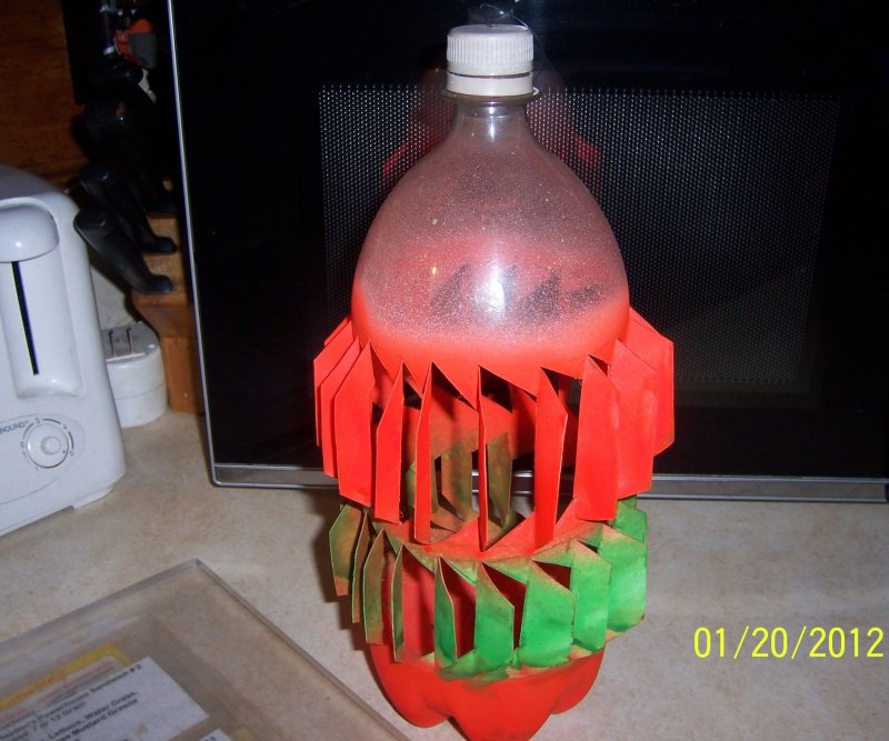Вентилятор из пластиковых бутылок
