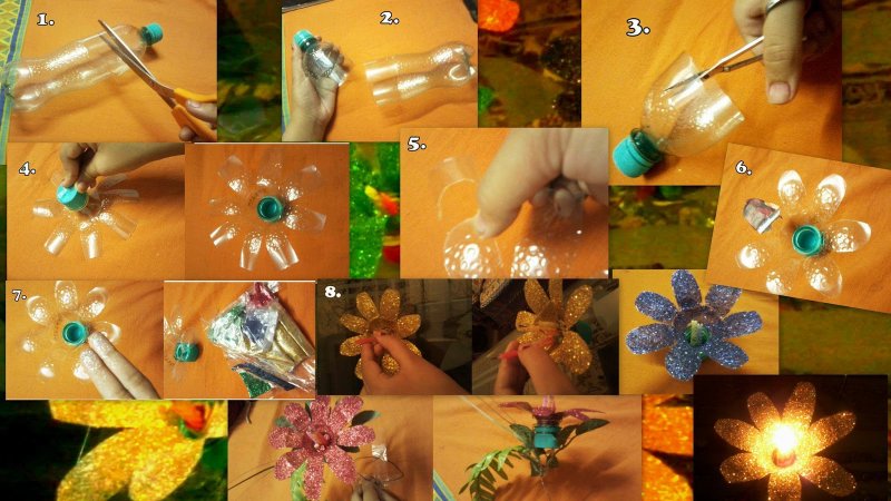 Поделки из пластмассовых бутылок своими руками для детей