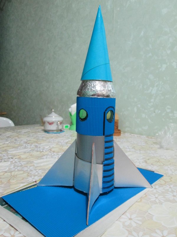 Поделка ракета для детского сада