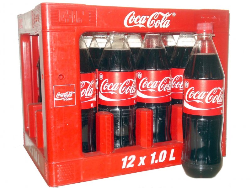 Коробка Кока колы