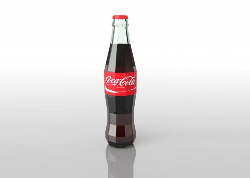 Классическая бутылка Кока колы