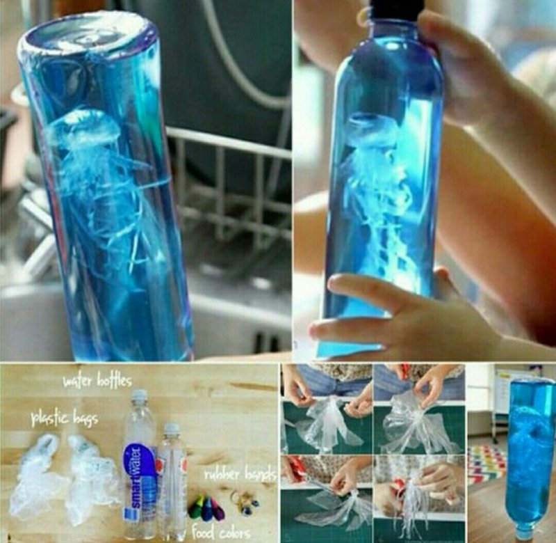 Медуза в бутылке своими