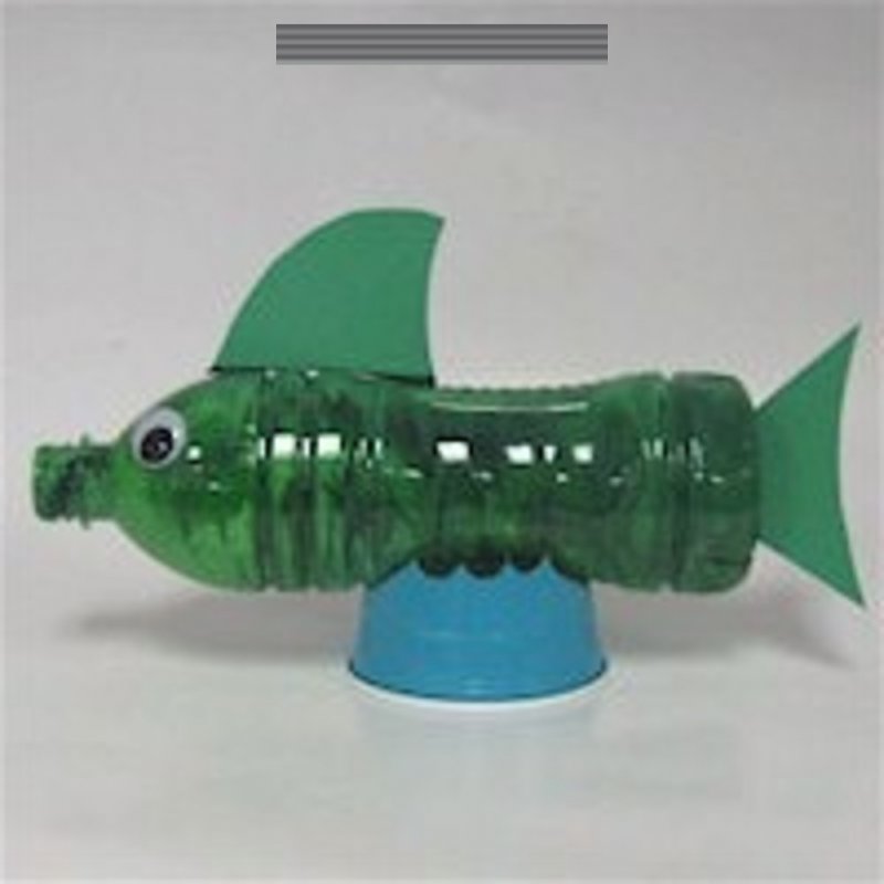 Рыба из пластиковой бутылки