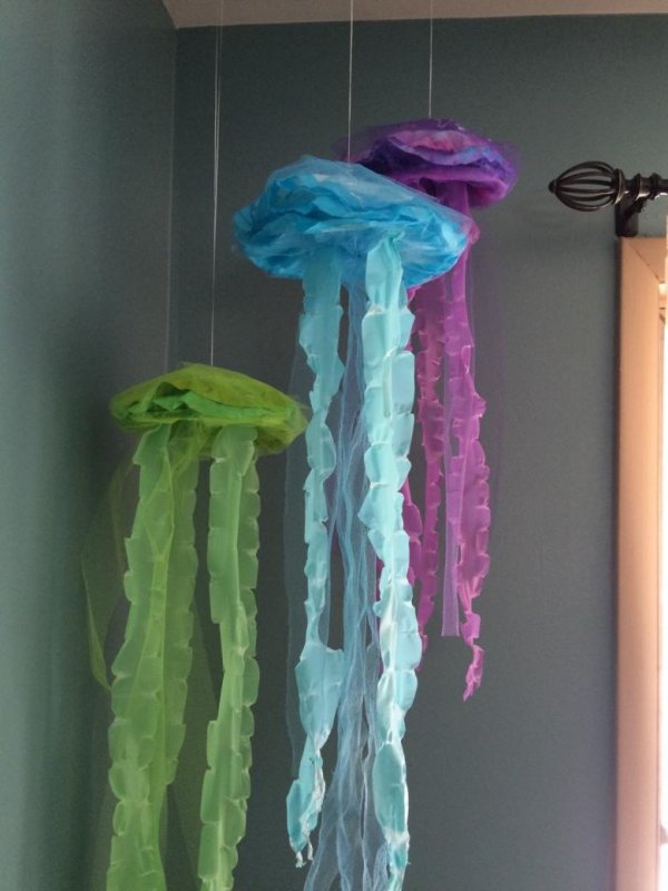 Декор "медуза"