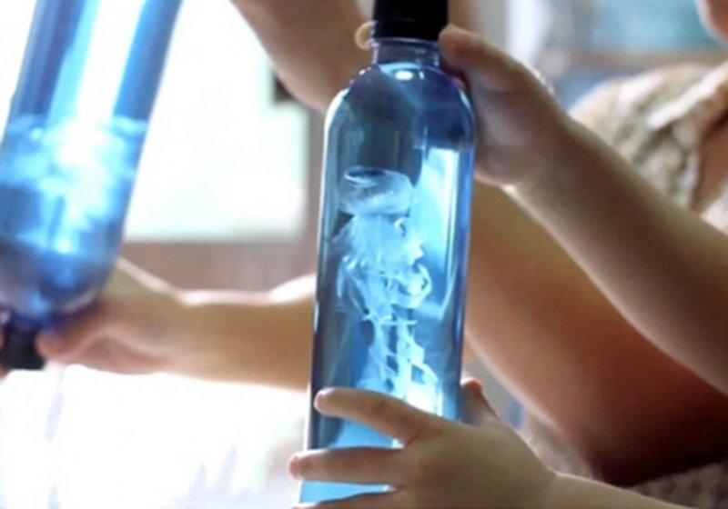 Медуза в бутылке для детей