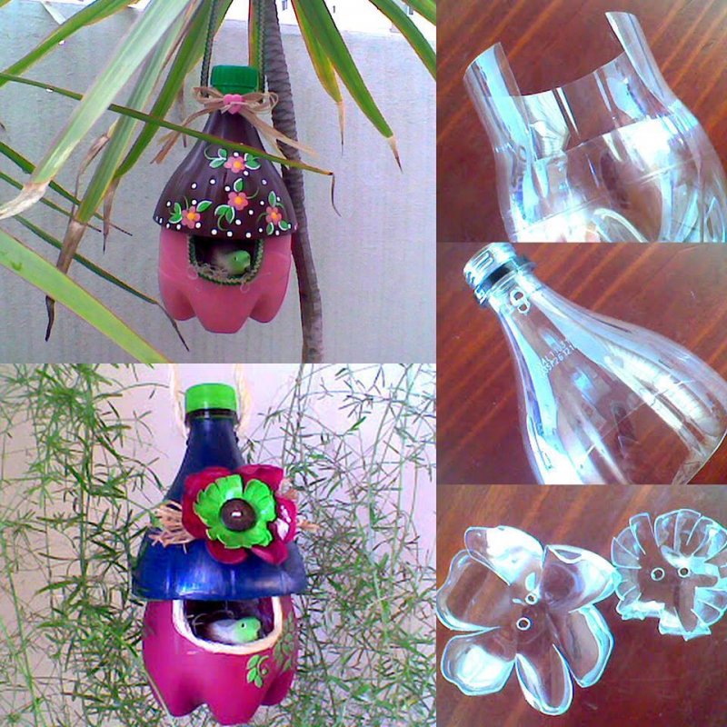 Креатив из пластиковых бутылок