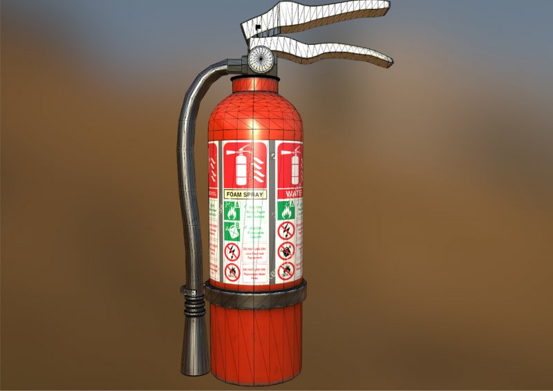 Extinguisher 3d model