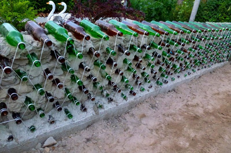 Теплица с пластиковых бутылок