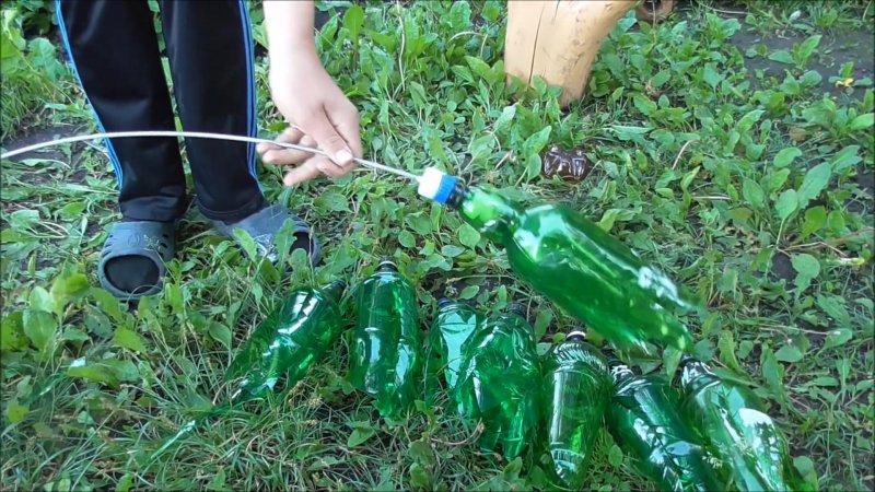 Ножки из пластиковых бутылок