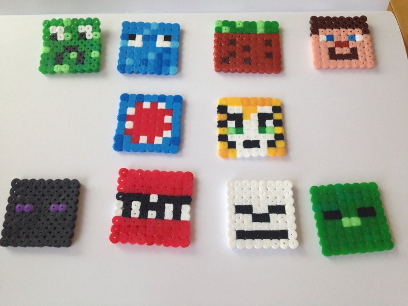 Hama Beads Minecraft