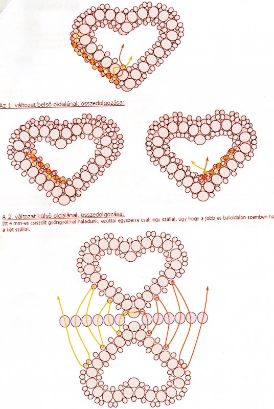 Схемы плетения из бисера кольца для начинающих