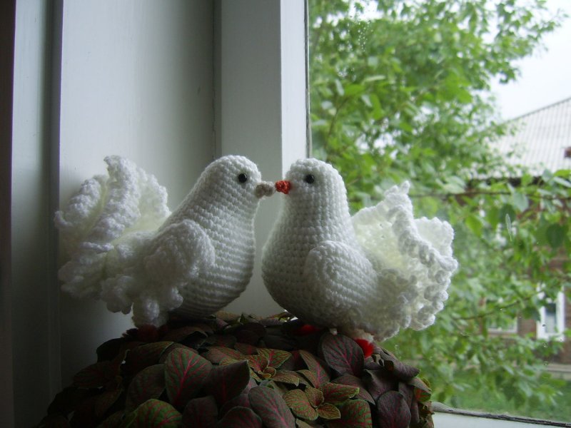 Плетение птиц из бисера