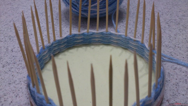 Плетение из ниток для детей