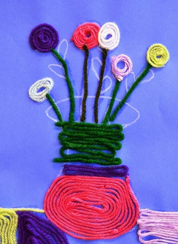 Игрушки из ниток для вязания