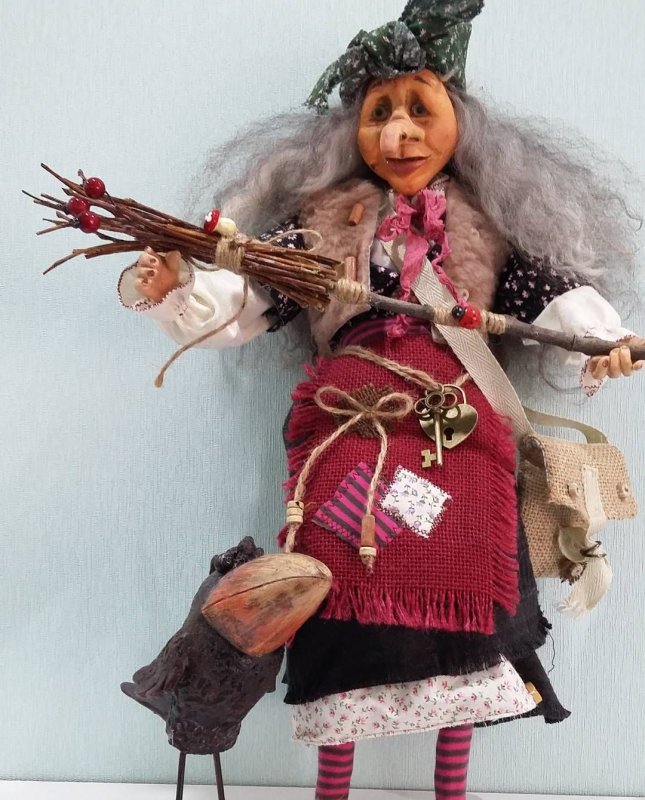 Кукла баба Яга Болотовой Светлана