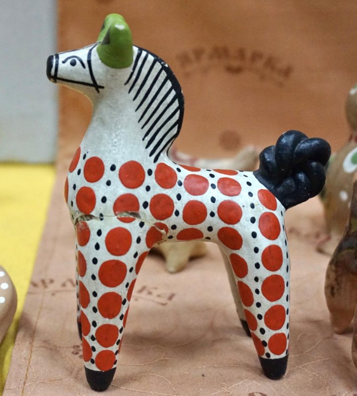 Дымковская игрушка лошадка