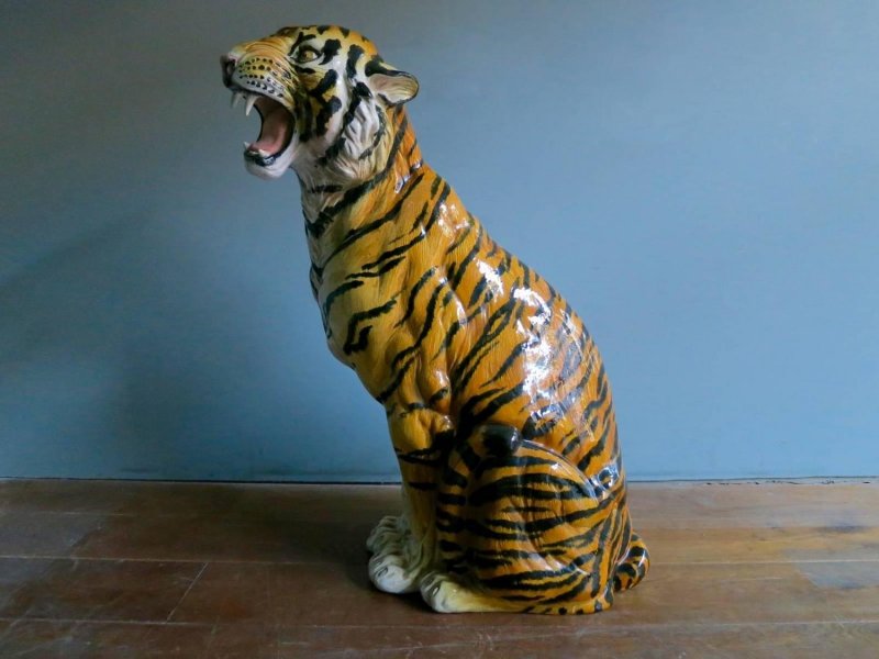 Тигр керамика Найденов Сергей