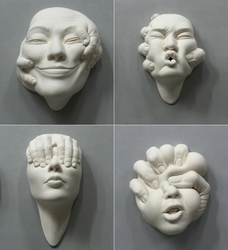 Керамические скульптуры Johnson Tsang