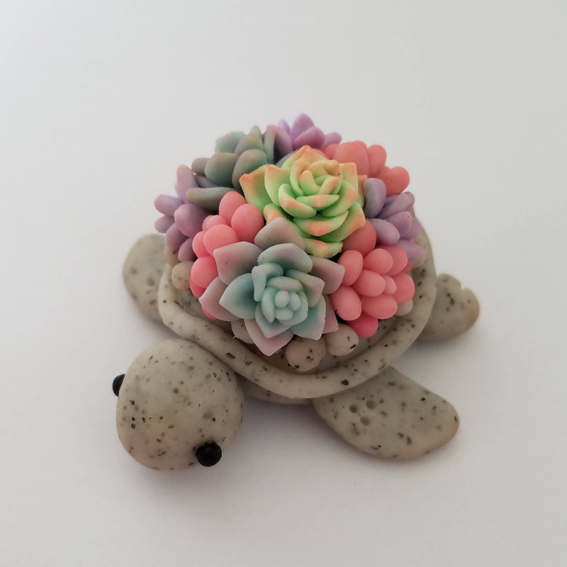 Полимерная глина черепаха