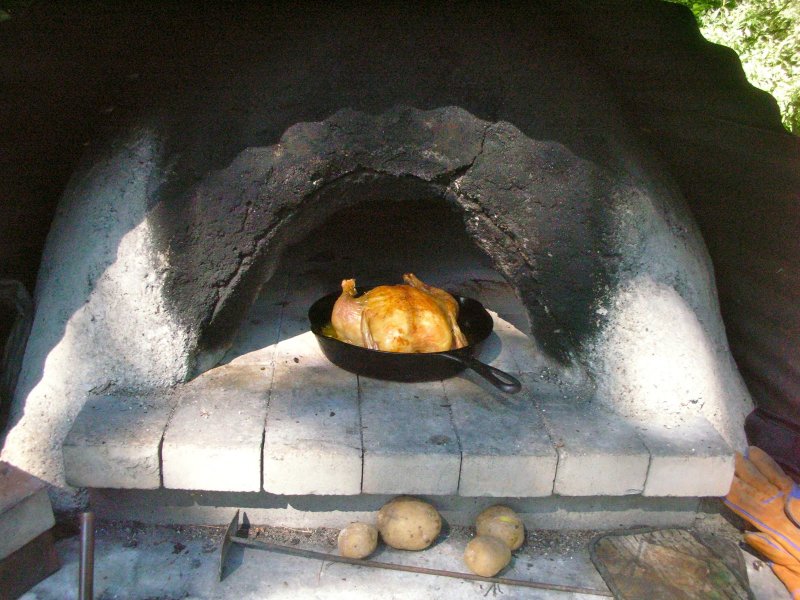 Глинобитная Хлебная печь
