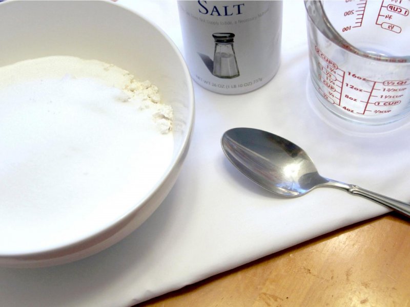 Как правильно приготовить соленое тесто для лепки