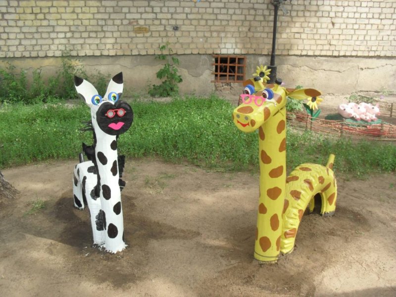 Жираф на участок в детский сад