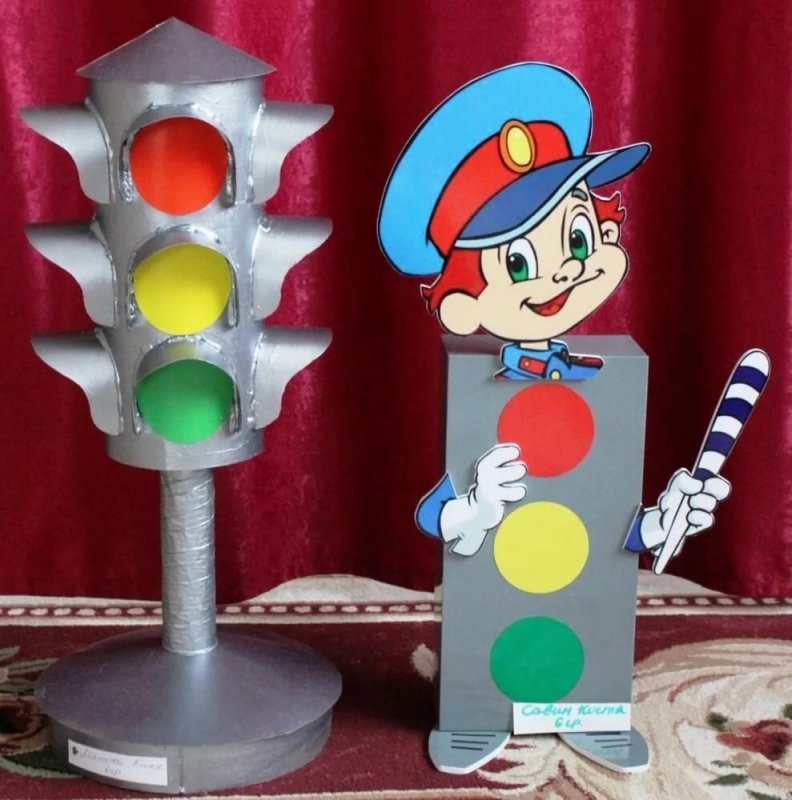 Светофор макет для детского сада