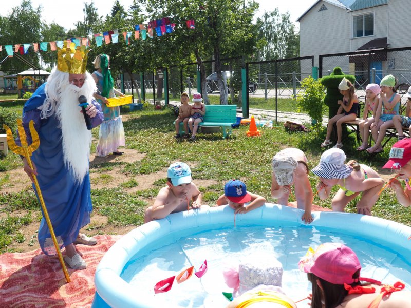 Праздник Нептуна в детском саду