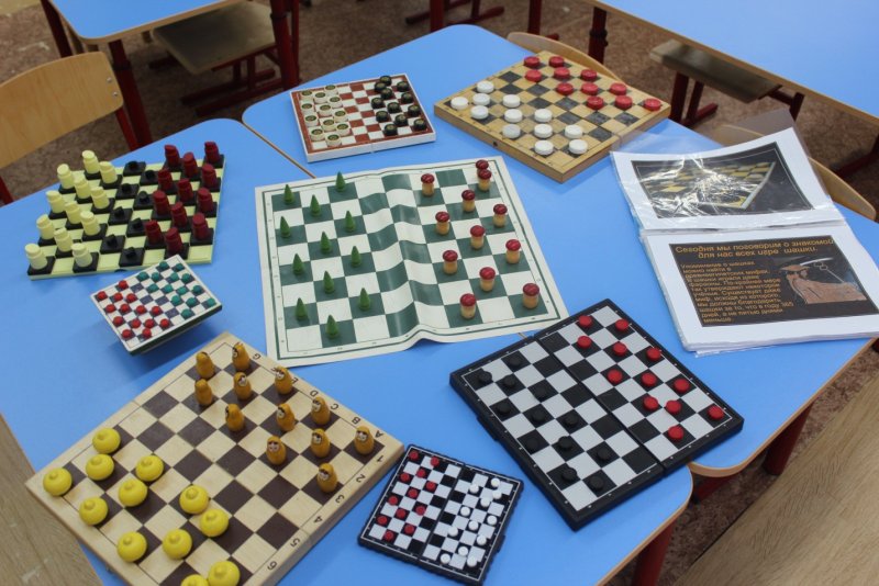 Шашки шахматы для детского сада