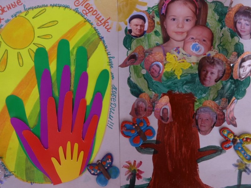 Герб семьи для детского сада своими руками
