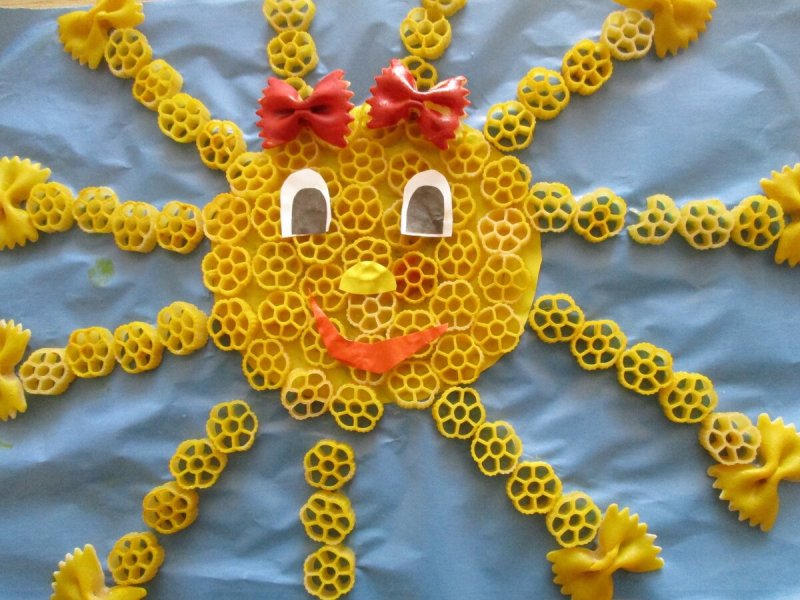 Веснянка солнышко поделка в детский сад