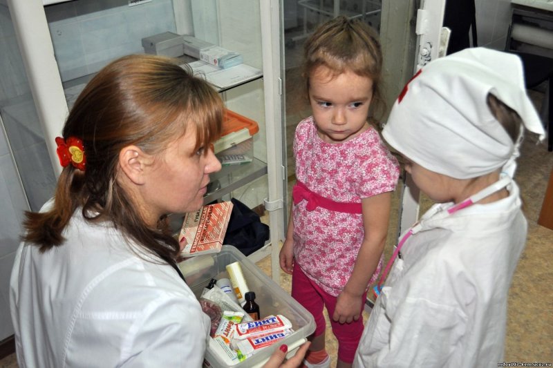 Фото медперсонала детского дома в Переделкино